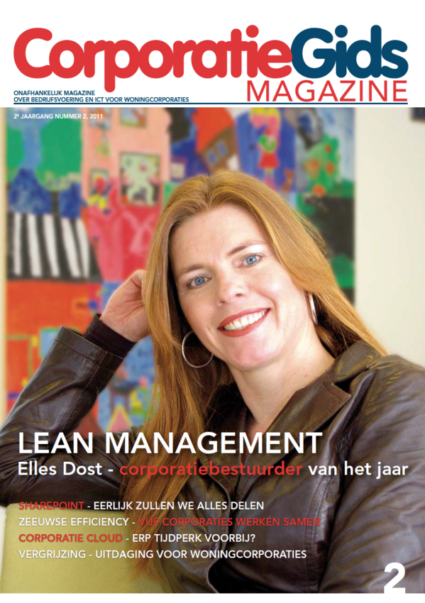 Cover CorporatieGids Magazine - Juni 2011 Editie: Strategie, Bedrijfsvoering en ICT