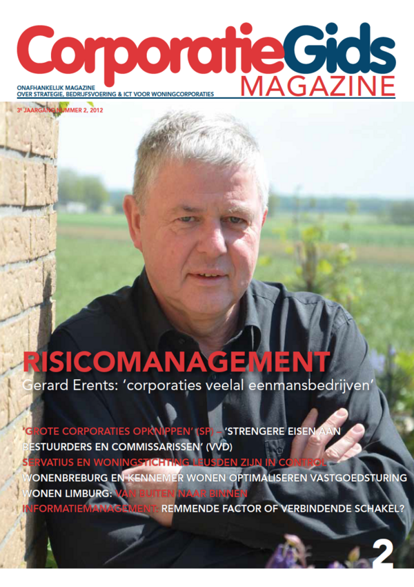 Cover CorporatieGids Magazine - Juni 2012 Editie: Strategie, Bedrijfsvoering en ICT