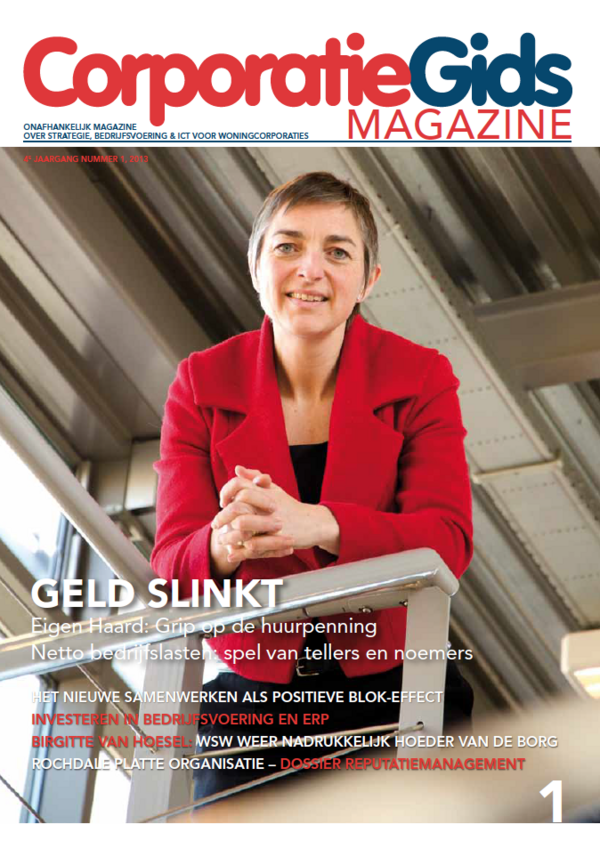 Cover CorporatieGids Magazine - Maart 2013 Editie: Strategie, Bedrijfsvoering en ICT