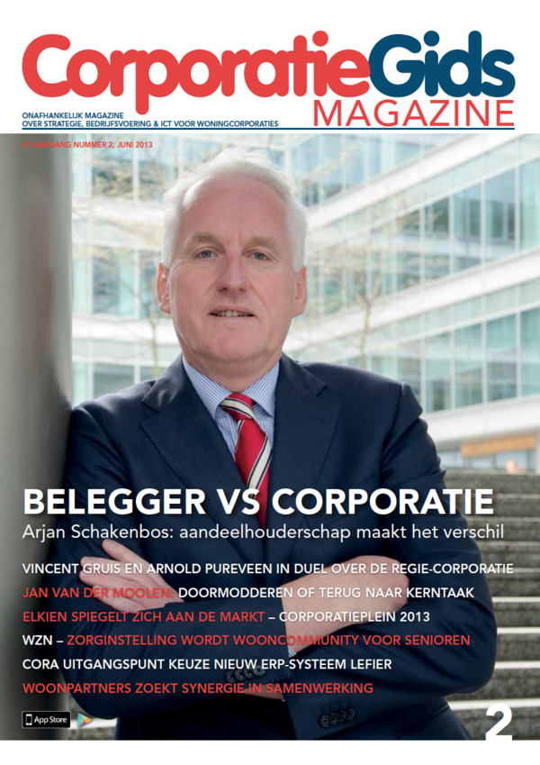 Cover CorporatieGids Magazine - Juni 2013 Editie: Strategie, Bedrijfsvoering en ICT