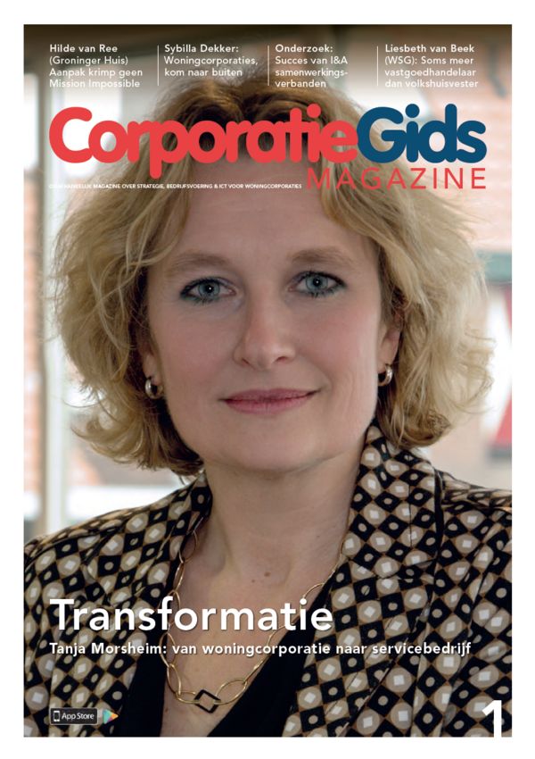 Cover CorporatieGids Magazine - Maart 2015 Editie: Strategie, Bedrijfsvoering en ICT