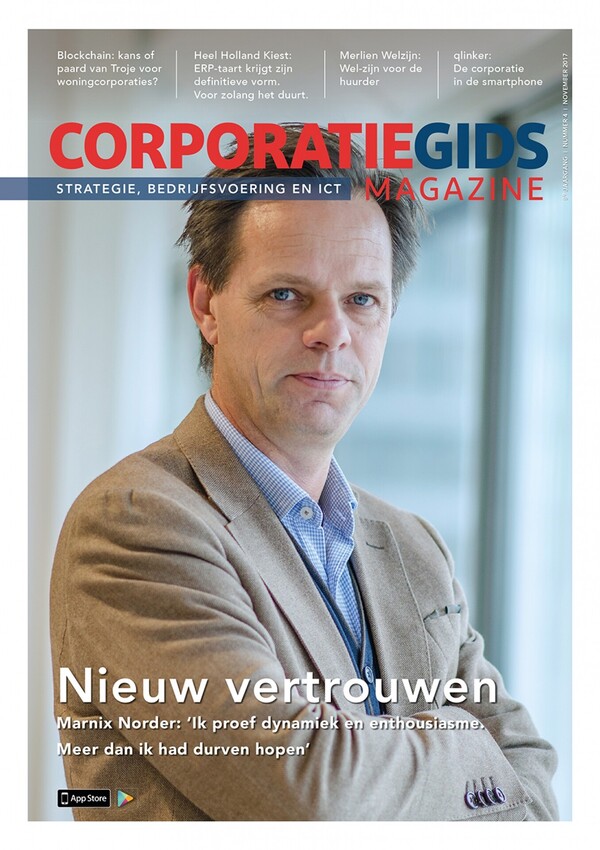 Cover CorporatieGids Magazine - November 2017 Editie: Strategie, Bedrijfsvoering en ICT