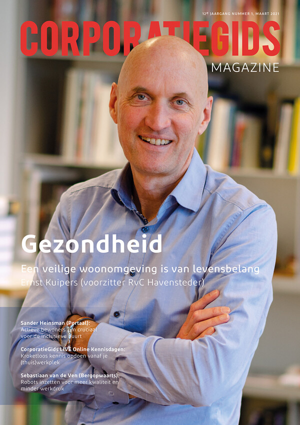 Cover CorporatieGids Magazine - Maart 2021