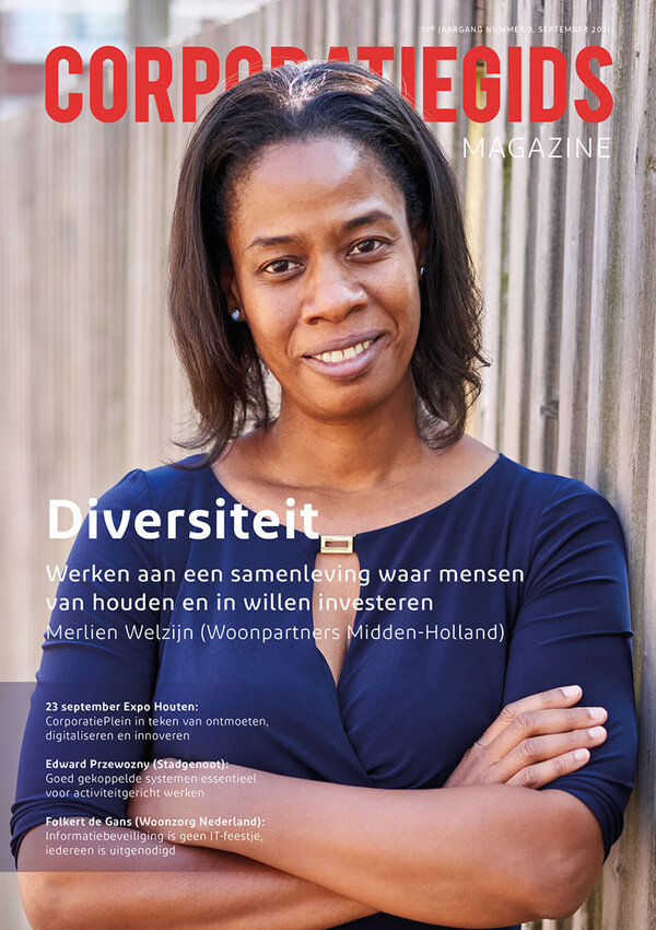 Cover CorporatieGids Magazine - September 2021