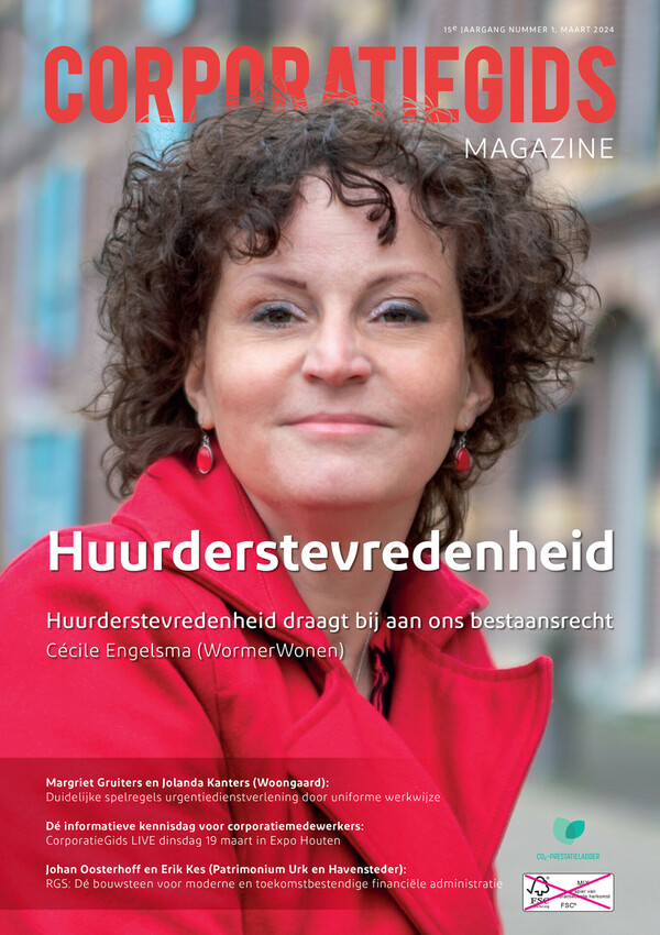 Cover CorporatieGids Magazine - Maart 2024